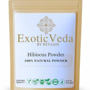 Hibiscus Powder 100g Herbal Superfood for Tea Smoothies Hair & Skin Care