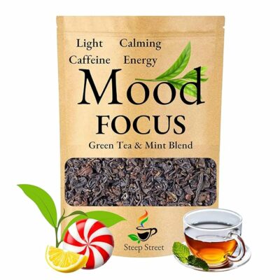 MOOD Focus Green Tea Smooth Energy & Clear Focus 2.5oz Pouch