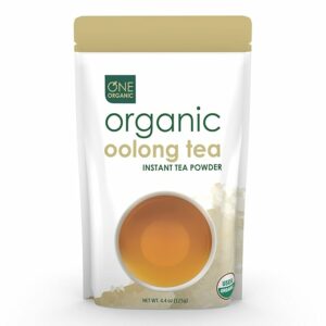 ONE ORGANIC Instant Oolong Tea Powder 4.4 oz 125 Servings