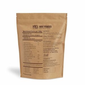 MB Herbals Mint Powder 8 oz Peppermint Powder