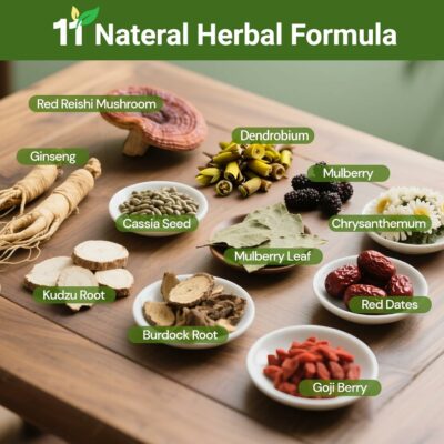 Liver Detox Tea Chinese Kidney and Liver Cleanse Detox Herbal Tea 15 Tea Bags