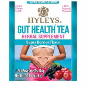 Hyleys Gut Health Super Berries Tea Natural Digestive Support 25 Teabags