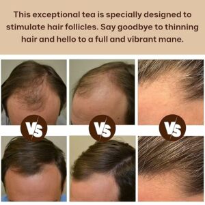 VAEYAE 20 TeaBag Herbal Rejuvenation Hair Care Tea For Dark Long Thick