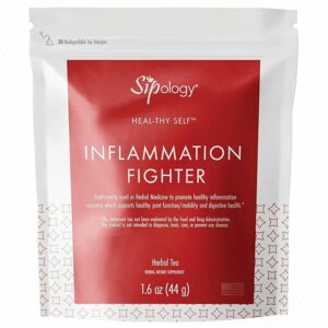 Sipology: Inflammation Fighter 20 Tea Bags Anti Inflammatory Herbal Medicine Remedy