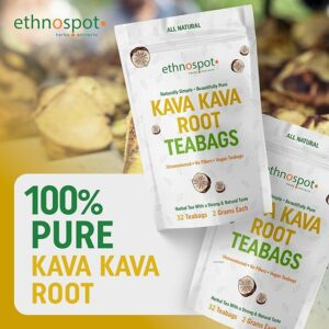 Kava Kava Root Tea Pure for Stress Support Relaxation