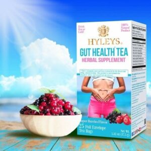 Hyleys Gut Health Super Berries Tea Natural Digestive Support 25 Teabags
