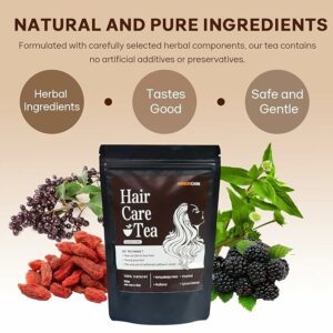 VAEYAE 20 TeaBag Herbal Rejuvenation Hair Care Tea For Dark Long Thick