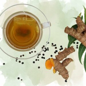 Neem turmeric Herbal Tea infusion with Black Pepper 50 Tea bags