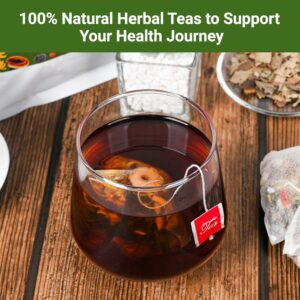 Liver Detox Tea Chinese Kidney and Liver Cleanse Detox Herbal Tea 15 Tea Bags