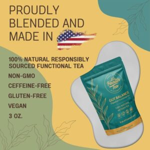 Gut Balance Herbal Tea to Support Digestive Comfort Gut Health & Daily Wellness 35 Teabags