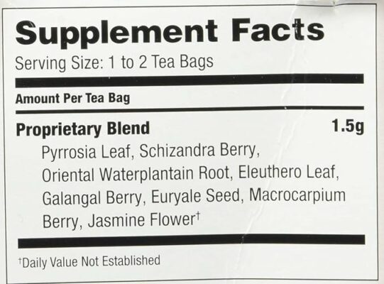 Bravo Tea Kidney Strong Herbal Tea Caffeine Free 20 Tea Bags