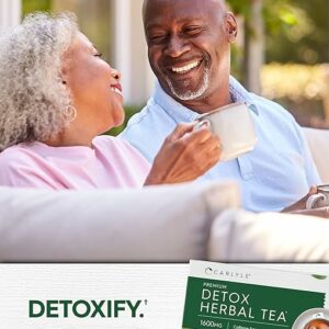 Carlyle Herbal Detox Tea 60 Tea Bags Non-GMO & Gluten Free Herbal Blend