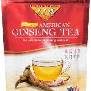 Prince of Peace Instant American Ginseng Tea 30 Sachets