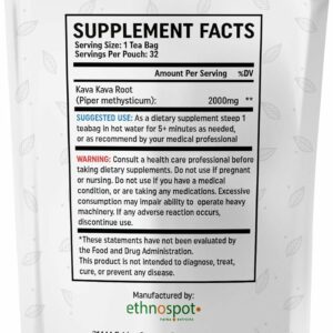 Kava Kava Root Tea Pure for Stress Support Relaxation