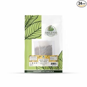 Premium KAVA Tea Bags Relaxing and Soothing Herbal Blend 24 Teabags