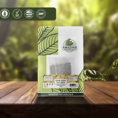 Premium KAVA Tea Bags Relaxing and Soothing Herbal Blend 24 Teabags
