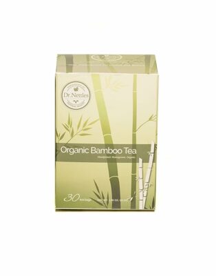 Organic Bamboo Leaf Tea Bags 30 Teabags for Hair Growth Skin and Nails