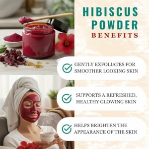 Hibiscus Gudhal Powder for Hair & Face 8 oz