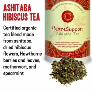 Dr. Cowan’s Garden Organic Ashitaba Hibiscus Tea 20 Tea Bags