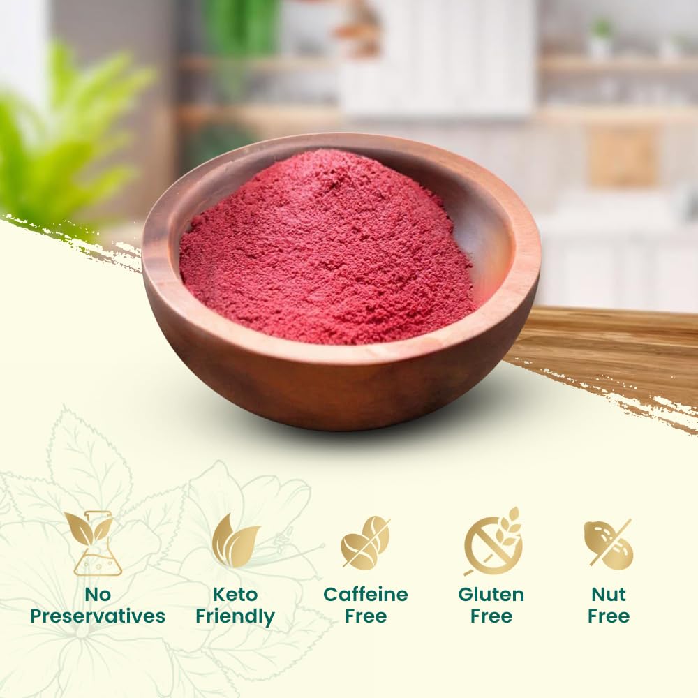 Hibiscus Gudhal Powder for Hair & Face 8 oz