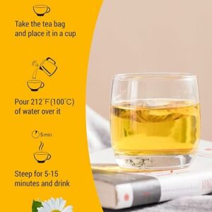 Bedy Chamomile Tea Relaxing & Calming 120 Teabags