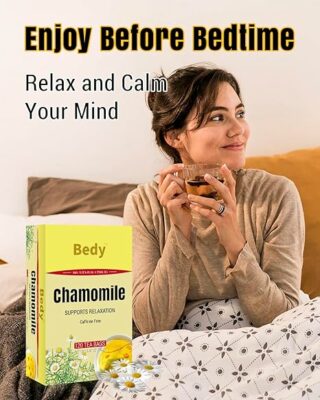 Bedy Chamomile Tea Relaxing & Calming 120 Teabags
