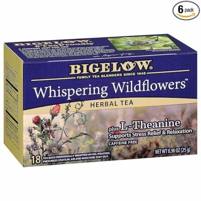 Bigelow Whispering Wildflowers Herbal Tea 18 Tea Bags