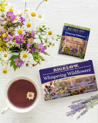 Bigelow Whispering Wildflowers Herbal Tea 18 Tea Bags