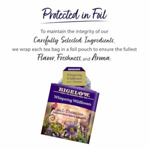 Bigelow Whispering Wildflowers Herbal Tea 18 Tea Bags