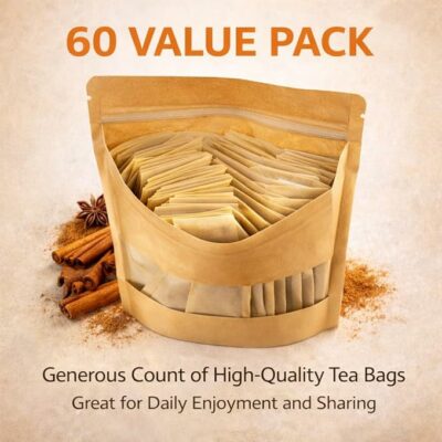 Canela Té Cinnamon Tea 60 Tea Bags 100% Natural Herbal