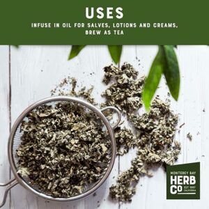 Certified Organic Raspberry Leaf Cut & Sifted 100% Natural for Wellness & Skincare 1 lb