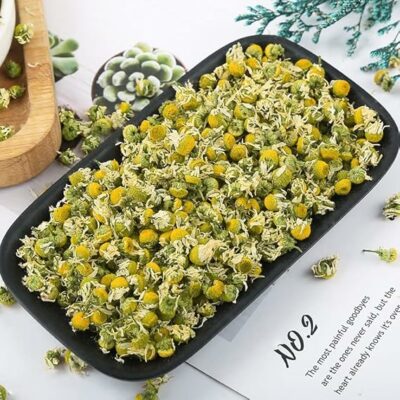 Chamomile Tea organic 100% Pure & Natural Chamomile Flower Herbal Tea