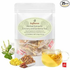 Chicory and Gardenia Herbal Tea 25 Teabags