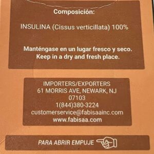 Fabi Saa Te Insulina 25 Tea Bags