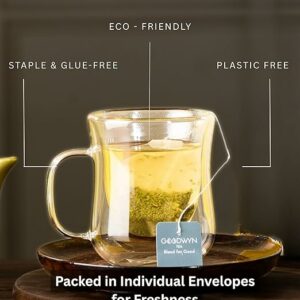 Goodwyn Pure Green Tea Bags 200 Individually Wrapped Tea Bags