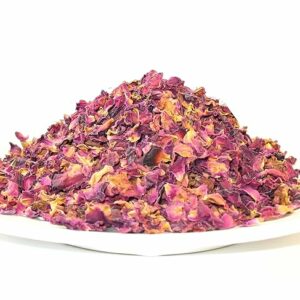 Greenhilltea Premium Dried Rose Petals Rose Tea 4 OZ