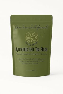 Herbal Crown & Roots Hair Tea Rinse Natural Scalp and Root Strengthening Treatment