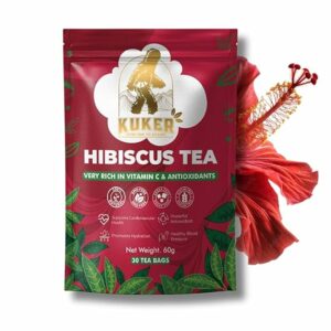 Hibiscus Tea 30 Tea Bags Premium Hibiscus Flower Herbal Tea