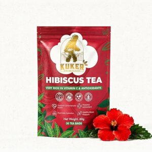 Hibiscus Tea 30 Tea Bags Premium Hibiscus Flower Herbal Tea
