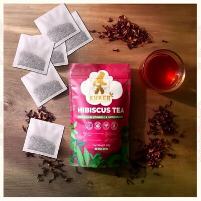 Hibiscus Tea 30 Tea Bags Premium Hibiscus Flower Herbal Tea