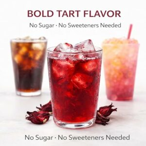 Hibiscus Tea Natural Hibiscus Flowers Herbal Tea Organic 30 Bags