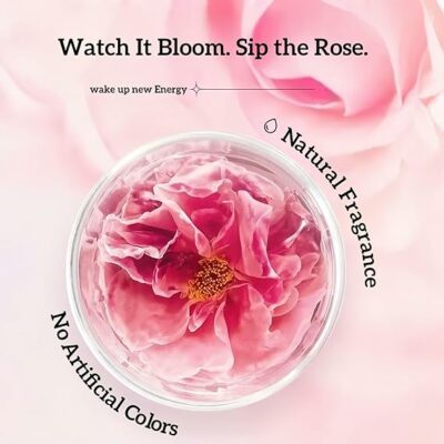 HoolySeek Dried Rose Buds Edible Flowers for Rose Tea 12g