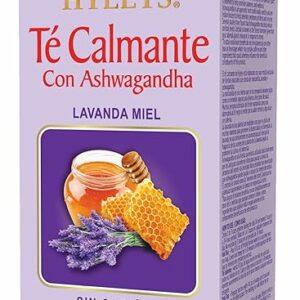 Hyleys Calm Tea with Ashwagandha Lavender & Honey Flavor Herbal Tea 25 Teabags