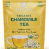 Hyleys Chamomile Tea Organic 100 Tea Bags Caffeine Free