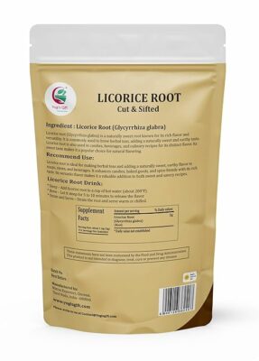 Licorice Root 1 LB Cut and Sifted 100% Pure & Natural Dried Licorice Root