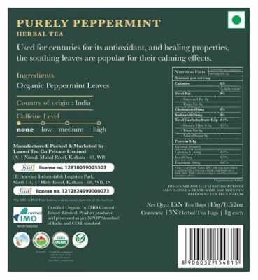 Luxmi Estates Pure Peppermint 25 teabags