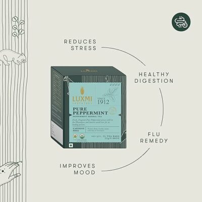 Luxmi Estates Pure Peppermint 25 teabags