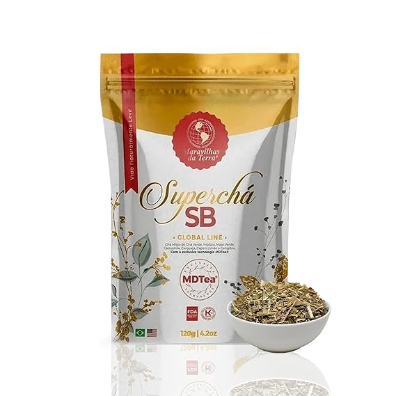 MDTea Superchá Natural Herbal Tea Blend Green Tea
