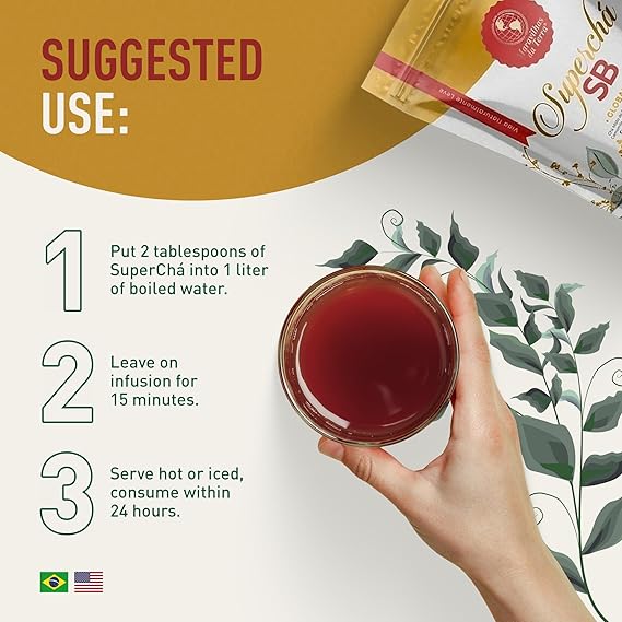 MDTea Superchá Natural Herbal Tea Blend Green Tea