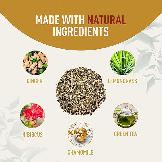 MDTea Superchá Natural Herbal Tea Blend Green Tea
